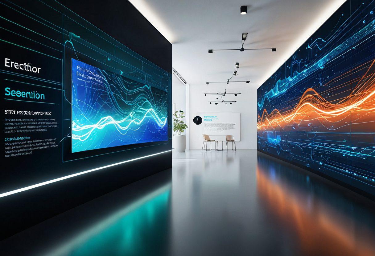 A dynamic fusion of digital aesthetics and performance visuals, featuring a sleek, modern website interface overlaying high-speed server elements. Incorporate vibrant color tones that reflect energy and innovation, illustrating a seamless connection between beauty and functionality. Include abstract representations of web traffic and user engagement metrics. The background should evoke a sense of digital space with subtle circuit patterns or cloud motifs. super-realistic. vibrant colors. white background.